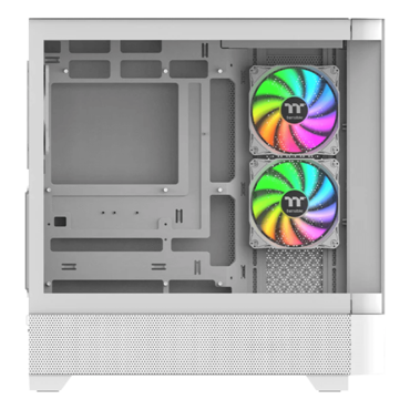 View 290 TG ARGB Snow, Tempered Glass, No PSU, ATX, White, Mid Tower Case