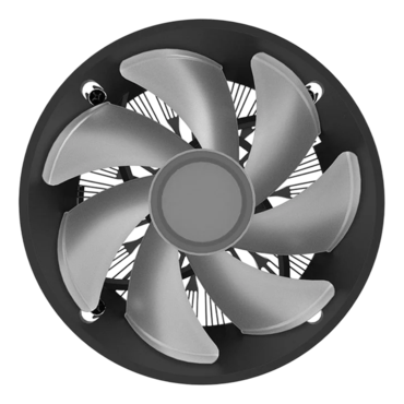 UX150 ARGB, 72mm Height, 130W TDP, Copper/Aluminum CPU Cooler