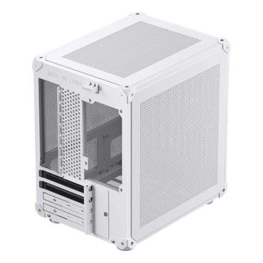 C6, No PSU, microATX, White, Mini Cube Case