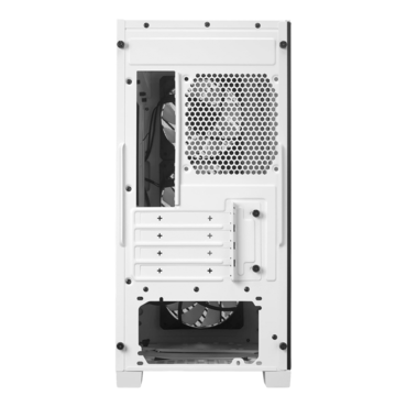 Elite 302, Tempered Glass, No PSU, microATX, White, Mini Tower Case