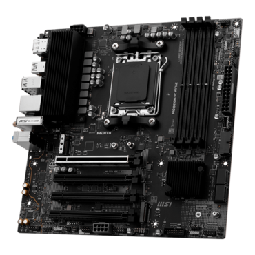 PRO B850M-VC WIFI6E, AMD B850 Chipset, AM5, microATX Motherboard