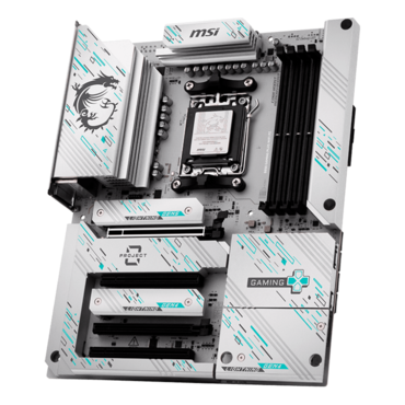 B850 GAMING PLUS WIFI PZ, AMD B850 Chipset, AM5, ATX Motherboard