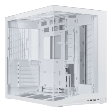 O11 DYNAMIC MINI V2, Tempered Glass, No PSU, ATX, White, Mini Tower Case