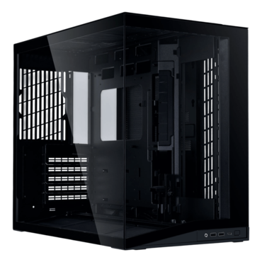 O11 DYNAMIC MINI V2, Tempered Glass, No PSU, ATX, Black, Mini Tower Case