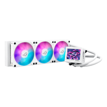 ROG RYUJIN III 360 ARGB Extreme White, 360mm Radiator, Liquid Cooling System
