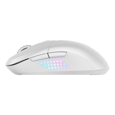 VERSA 300 ELITE WIRELESS WHITE, RGB, 26000-dpi, Wired/Bluetooth/Wireless, White, Optical Gaming Mouse
