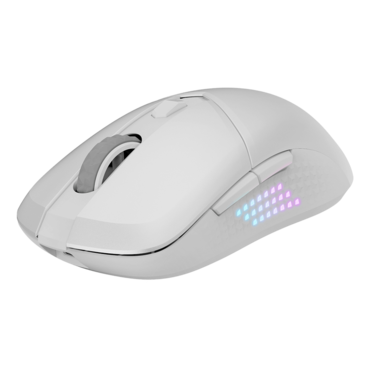 VERSA 300 ELITE WIRELESS WHITE, RGB, 26000-dpi, Wired/Bluetooth/Wireless, White, Optical Gaming Mouse