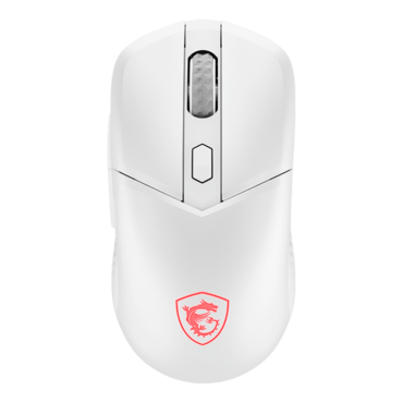 VERSA 300 ELITE WIRELESS WHITE, RGB, 26000-dpi, Wired/Bluetooth/Wireless, White, Optical Gaming Mouse