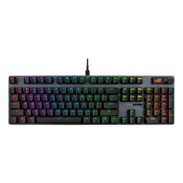 ROG Strix Scope II X, Per Key RGB, ROG NX Snow V2, Wired, Black, Mechanical Gaming Keyboard