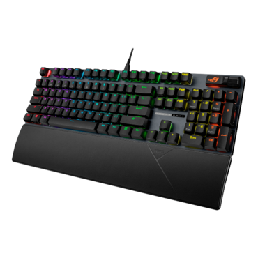 ROG Strix Scope II X, Per Key RGB, ROG NX Snow V2, Wired, Black, Mechanical Gaming Keyboard
