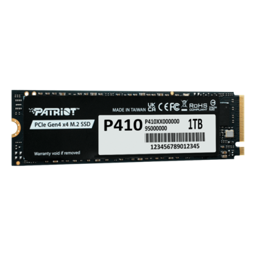 1TB P410, 5000 / 4500 MB/s, 3D NAND, PCIe NVMe 4.0 x4, M.2 2280 SSD