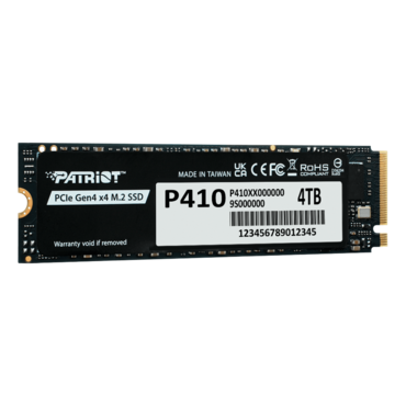 4TB P410, 5000 / 4500 MB/s, 3D NAND, PCIe NVMe 4.0 x4, M.2 2280 SSD