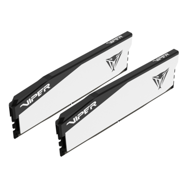64GB (2 x 32GB) Viper Elite 5 DDR5 6400MT/s, CL32, White/Black, DIMM Memory