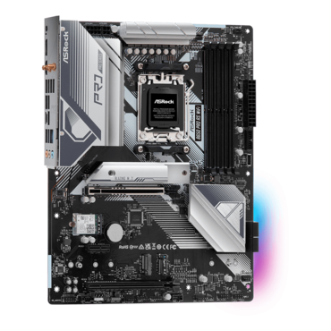 B650 Pro RS WiFi, AMD B650 Chipset, AM5, ATX Motherboard