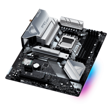 B650 Pro RS WiFi, AMD B650 Chipset, AM5, ATX Motherboard