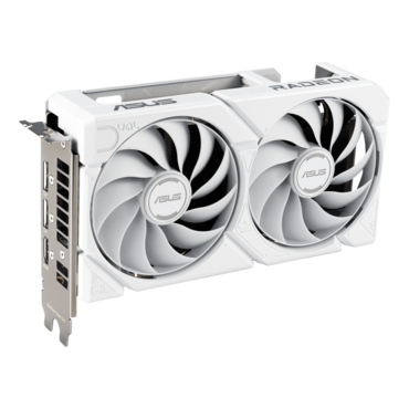 Radeon™ RX 9060 XT DUAL-RX9060XT-16G-WHITE, 2620 - 3250MHz, 16GB GDDR6, Graphics Card