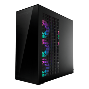 Xtender, Tempered Glass, No PSU, E-ATX, Black, Mid Tower Case