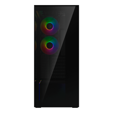 Xtender, Tempered Glass, No PSU, E-ATX, Black, Mid Tower Case