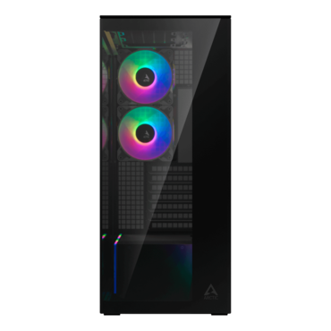 Xtender, Tempered Glass, No PSU, E-ATX, Mirror Black, Mid Tower Case