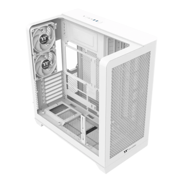 View 390 Air Snow, Tempered Glass, No PSU, ATX, White, Mid Tower Case