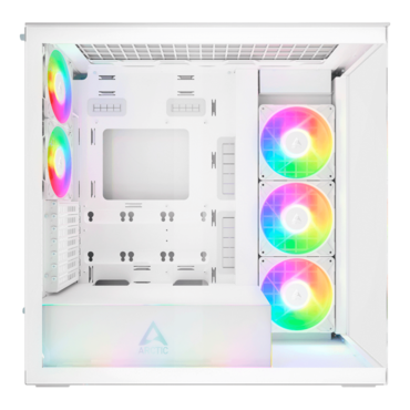 Xtender, Tempered Glass, No PSU, E-ATX, White, Mid Tower Case