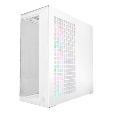 Xtender, Tempered Glass, No PSU, E-ATX, White, Mid Tower Case