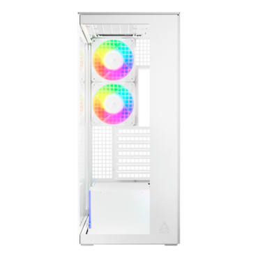 Xtender, Tempered Glass, No PSU, E-ATX, White, Mid Tower Case