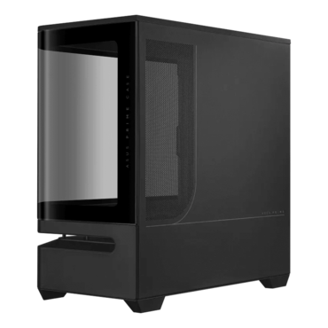 Prime AP202, Tempered Glass, No PSU, micro-ATX, Black, Mid Tower Case