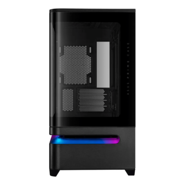 Prime AP202, Tempered Glass, No PSU, micro-ATX, Black, Mid Tower Case