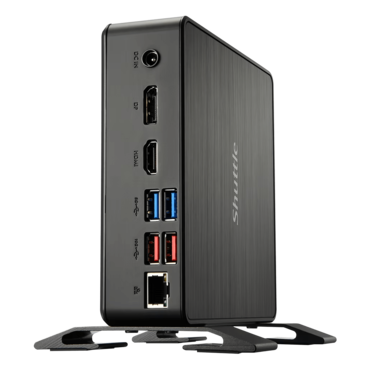 XPC Nano NC40U3, Intel® Core™ i3-1215U, 2x DDR4 SO-DIMM, 2x M.2, 1x 2.5" HDD/SSD, Intel® UHD Graphics, Slim PC Barebone