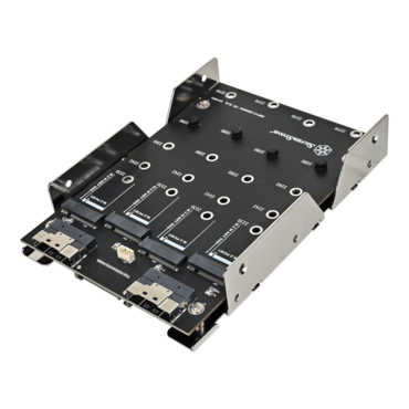 SDP13B, 3.5&quot; Bay to PCIe NVMe M.2 SSD x4 Adapter