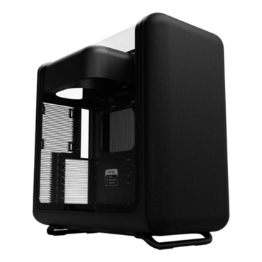 X50, Tempered Glass, No PSU, E-ATX, Pitch Black, Mid Tower Case