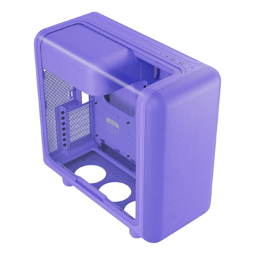 X50, Tempered Glass, No PSU, E-ATX, Taro Milk, Mid Tower Case