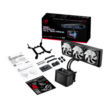 ROG Ryuo IV SLC 360 ARGB, 360mm Radiator, Liquid Cooling System