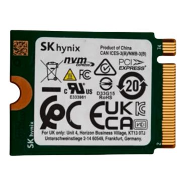 1TB HFS001TEJ9X108N, 4500 / 3500 MB/s, 3D NAND, PCIe NVMe 4.0 x4, M.2 2230 SSD