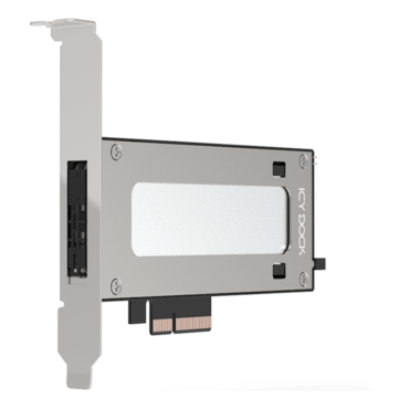 ExpressSlot Elite MB840M5P-B, M.2 NVMe SSD to PCIe 5.0 x4 Mobile Rack Enclosure /Adapter for PCIe Expansion Slot