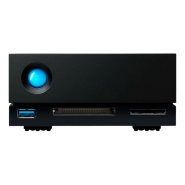 18TB LaCie 1big Dock, Thunderbolt™ 3, Black, External Hard Drive