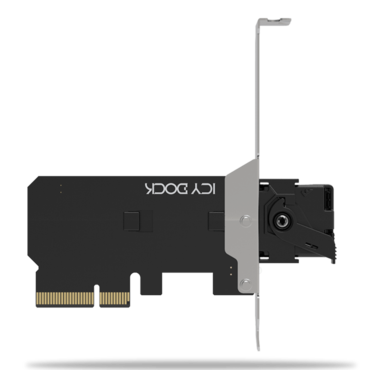 ExpressSlot Core MB305M4P-B, M.2 NVMe SSD to PCIe 4.0 x4 Mobile Rack Adapter Card for PCIe Expansion Slot