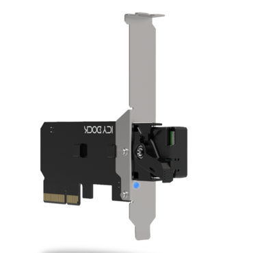 ExpressSlot Core MB305M4P-B, M.2 NVMe SSD to PCIe 4.0 x4 Mobile Rack Adapter Card for PCIe Expansion Slot