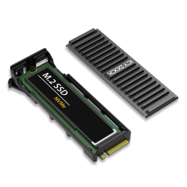 ExpressSlot Core MB305M4P-B, M.2 NVMe SSD to PCIe 4.0 x4 Mobile Rack Adapter Card for PCIe Expansion Slot