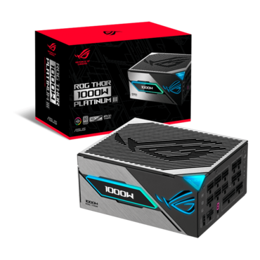 ROG Thor 1000W Platinum III, 80 PLUS Platinum 1000W, Fully Modular, ATX Power Supply