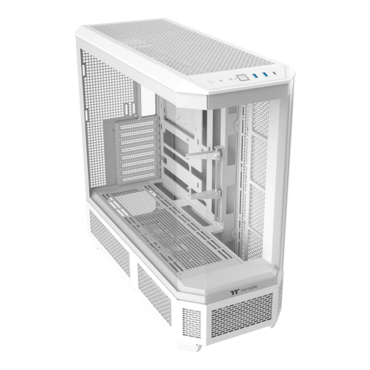 View 600 TG, Tempered Glass, No PSU, E-ATX, Snow, Full Tower Case