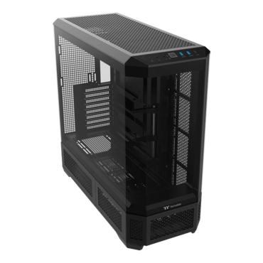View 600 TG, Tempered Glass, No PSU, E-ATX, Black, Full Tower Case