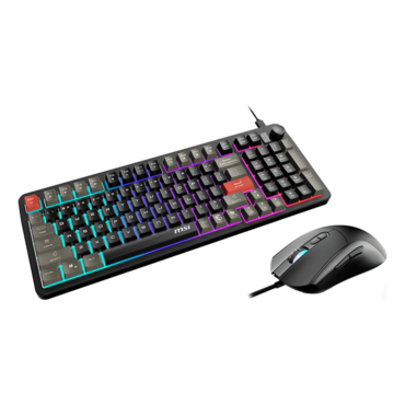 FORGE GK110 COMBO, RGB, Wired, Black, Membrane Gaming Keyboard & Mouse