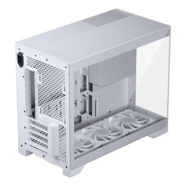 XT V3, Tempered Glass, No PSU, microATX, White, Mini Tower Case