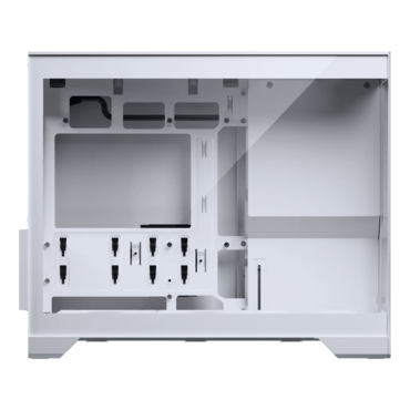 XT V3, Tempered Glass, No PSU, microATX, White, Mini Tower Case