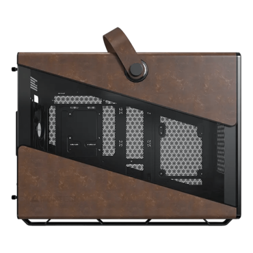 Heritage PRO, w/ Window, No PSU, microATX, Black, Mini Tower Case