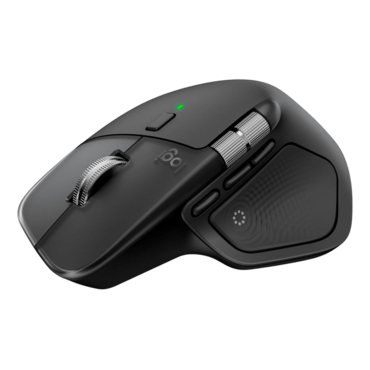 MX Master 4, 8000-dpi, Bluetooth/Wireless, Black, Optical Ergonomic Mouse