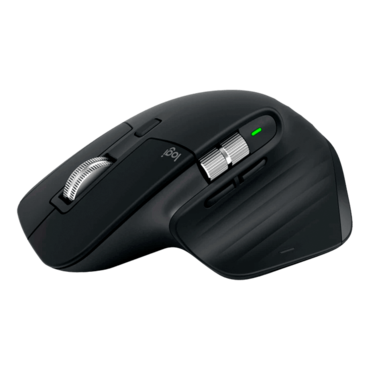 MX MASTER 3S, 8000-dpi, Bluetooth, Black, Optical Ergonomic Mouse