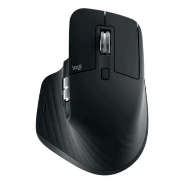 MX MASTER 3S, 8000-dpi, Bluetooth, Black, Optical Ergonomic Mouse